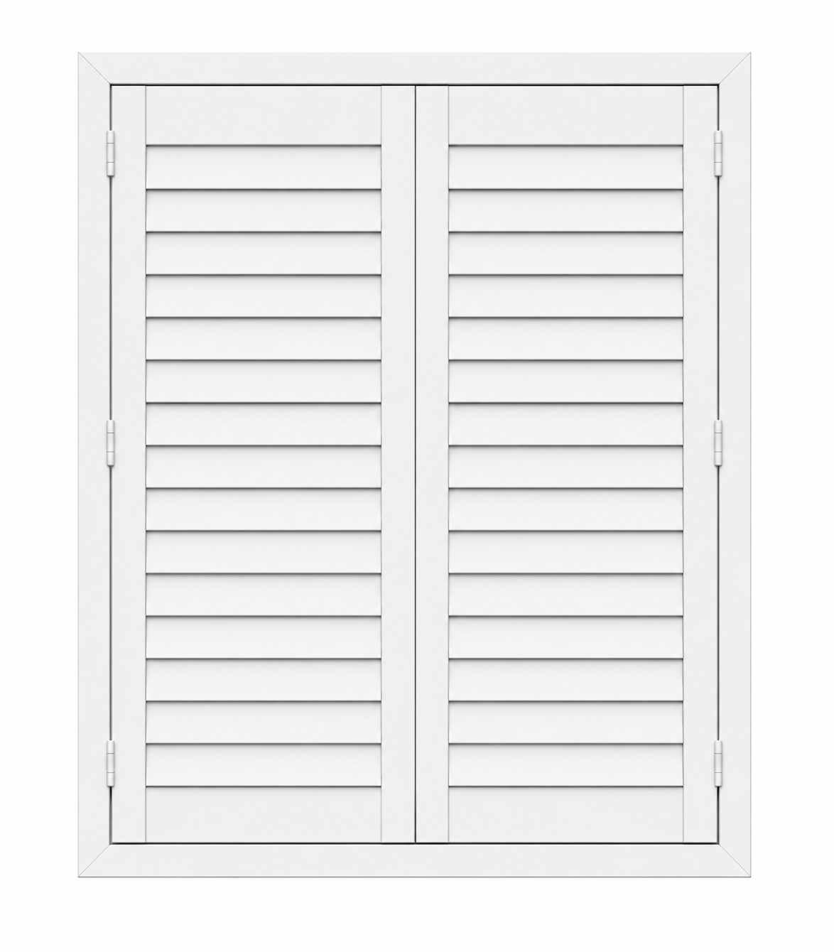 DIY Plantation Shutters | 1500mm Wide 2 Panel Range