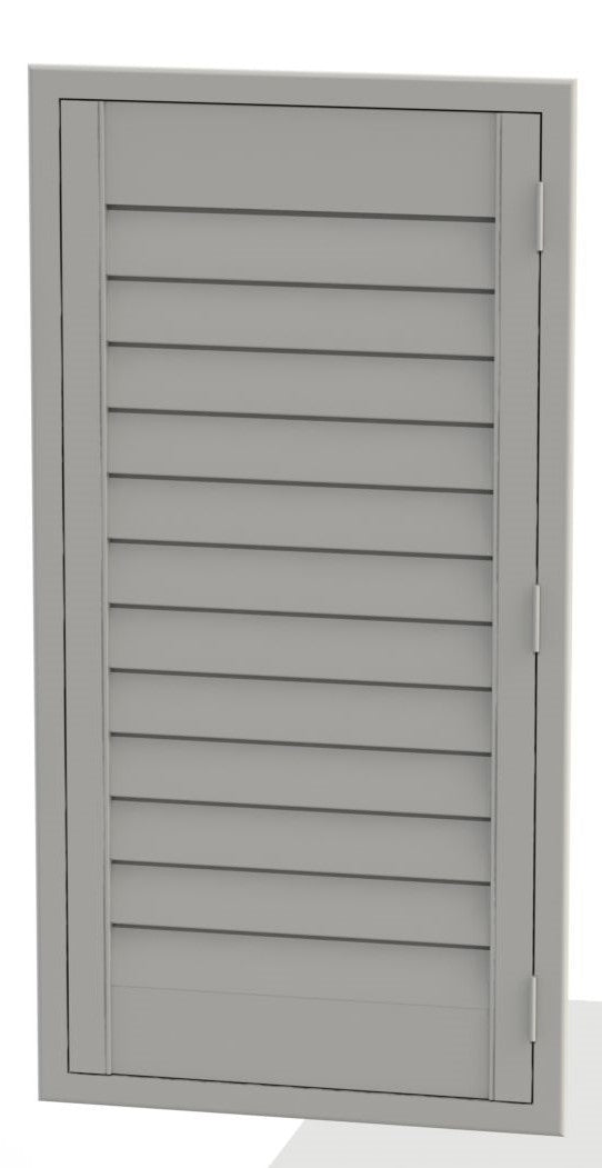 600mm Wide 1 Panel Range
