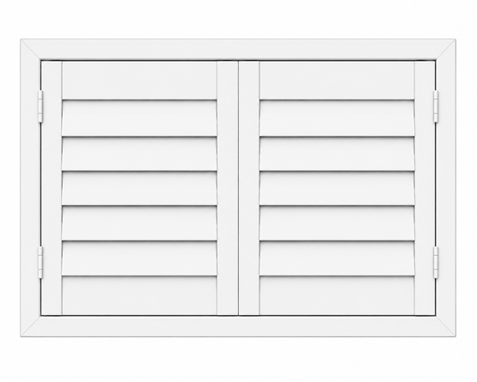 DIY Plantation Shutters | 1200mm Wide 2 Panel Range
