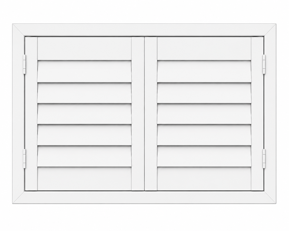 DIY Plantation Shutters | 1200mm Wide 2 Panel Range