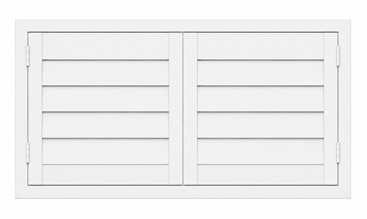 DIY Plantation Shutters | 1500mm Wide 2 Panel Range