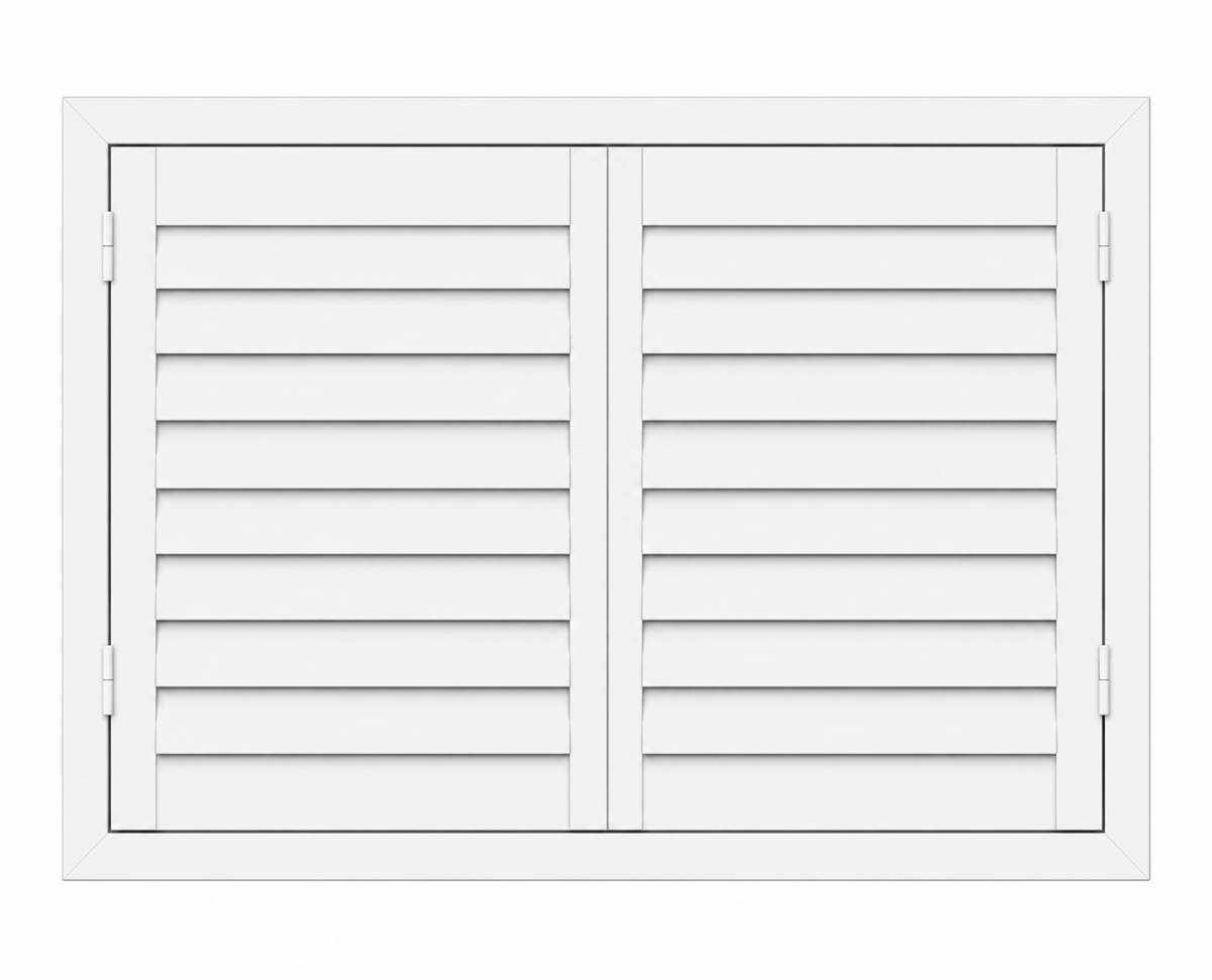 DIY Plantation Shutters | 1500mm Wide 2 Panel Range