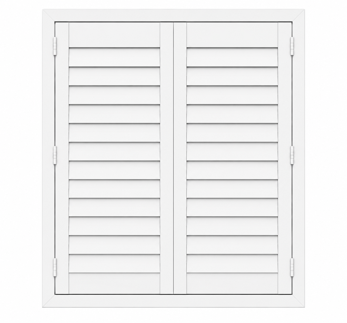 DIY Plantation Shutters | 1500mm Wide 2 Panel Range