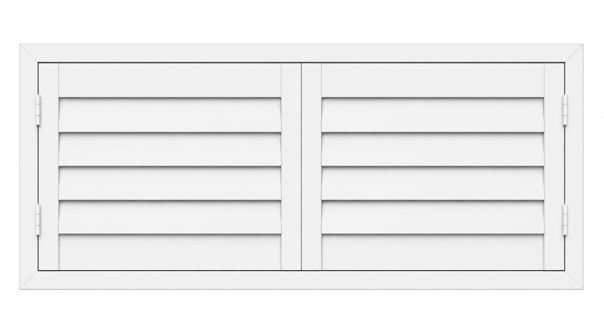DIY Plantation Shutters | 1800mm Wide 2 Panel Range