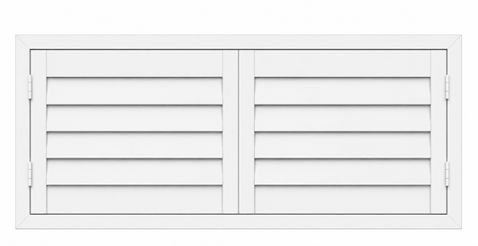 DIY Plantation Shutters | 1800mm Wide 2 Panel Range