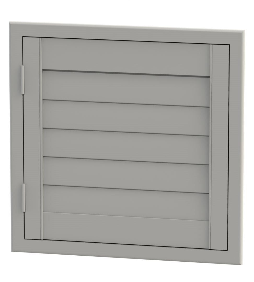 DIY Plantation Shutters | 600mm Wide 1 Panel Range – Instant Shutters